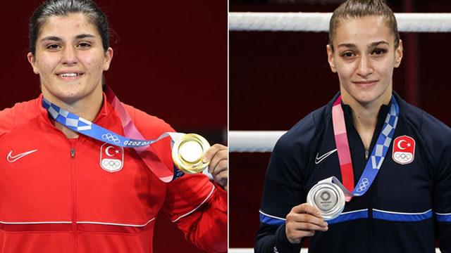 102 ve 103. olimpiyat madalyaları kadın boksörlerden