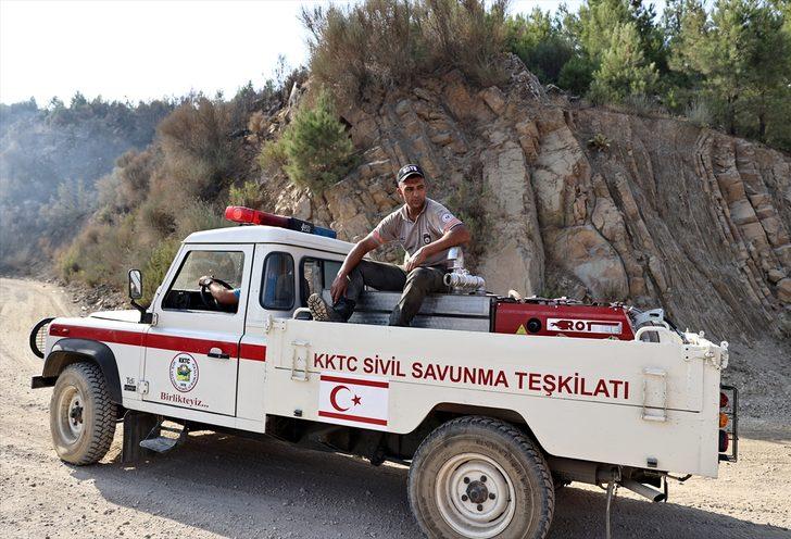 KKTC'nin "alev savaşçıları" Manavgat'taki yangın bölgesinde çalışmalara destek veriyor G1