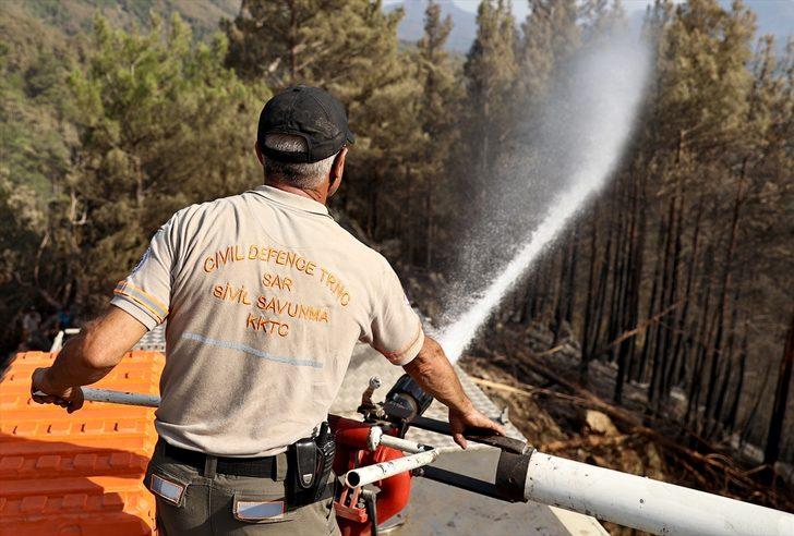 KKTC'nin "alev savaşçıları" Manavgat'taki yangın bölgesinde çalışmalara destek veriyor G5