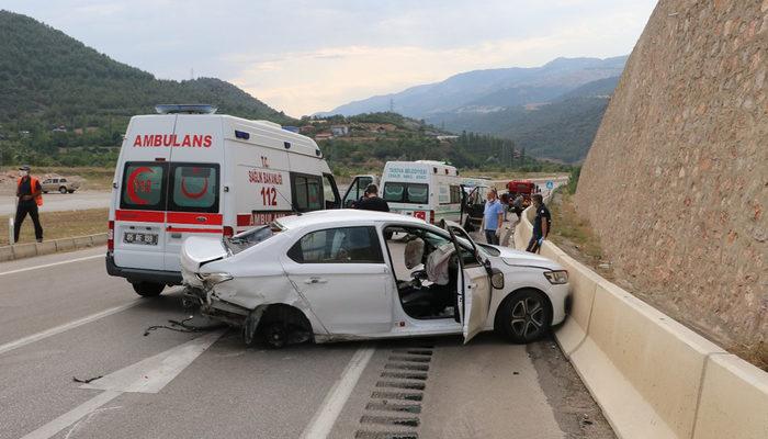 Amasya’da feci kaza: Anne ve 2 oğlu öldü, baba ve oğlu yaralı