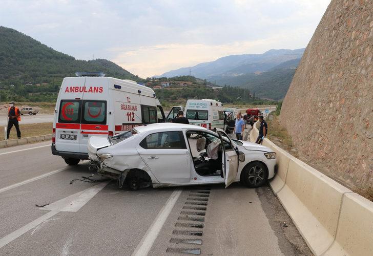 amasya da feci kaza anne ve 2 oglu oldu baba ve oglu yarali yasam haberleri