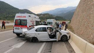 Amasya’da feci kaza: Anne ve 2 oğlu öldü, baba ve oğlu yaralı