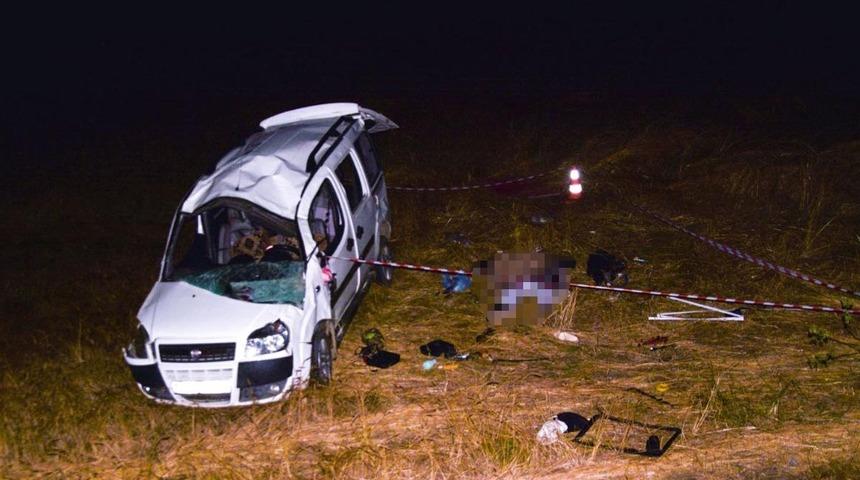 Düğün dönüşü feci kaza: 1 ölü, 5 yaralı