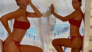 Şeyma Subaşı'dan teknede cesur pozlar! 