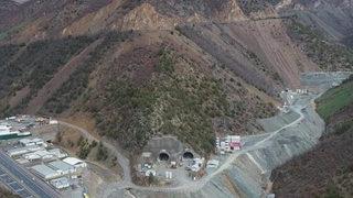 Yeni Zigana Tüneli’nin yüzde 91'lik kısmı tamamlandı