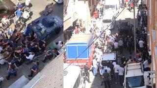 Bağcılar'da iğrenç olay! 9 yaşındaki kızı taciz iddiası mahalleyi ayağa kaldırdı