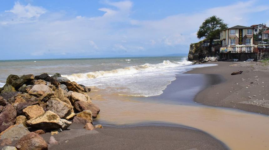 Sağanak yağışın ardından drone ile görüntülendi! Dikkat çeken manzara