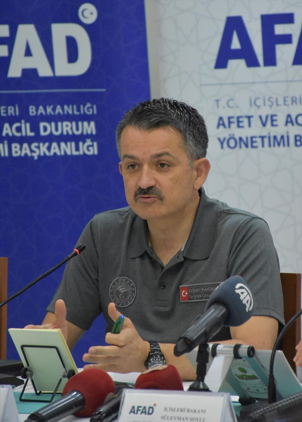 Tarım ve Orman Bakanı Pakdemirli, Marmaris'te koordinasyon toplantısında konuştu: (2)
