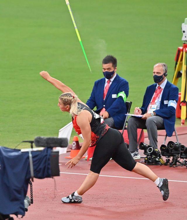 6 Ağustos: Tokyo 2020'nin 14. gününde cirit atma finalinde mücadele eden Eda Tuğsuz, olimpiyat dördüncüsü oldu.