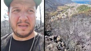 Şahan Gökbakar, Marmaris'te yanan ormanları görüntüledi: İçmeler yangının başladığı yer 
