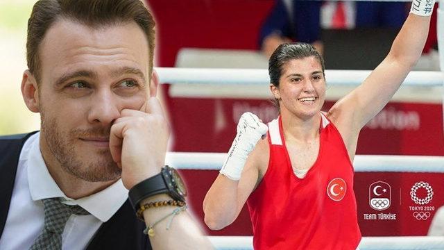 Busenaz Sürmeneli ile Kerem Bürsin Twitter'dan yazıştı! Ünlü oyuncu o tweeti sildi