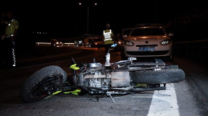 Bursa'da bariyerlere çarpan motosikletin sürücüsü öldü G3