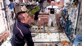 Bir ilk! Uluslararası Uzay İstasyonu'nda uzay oyunları düzenlendi