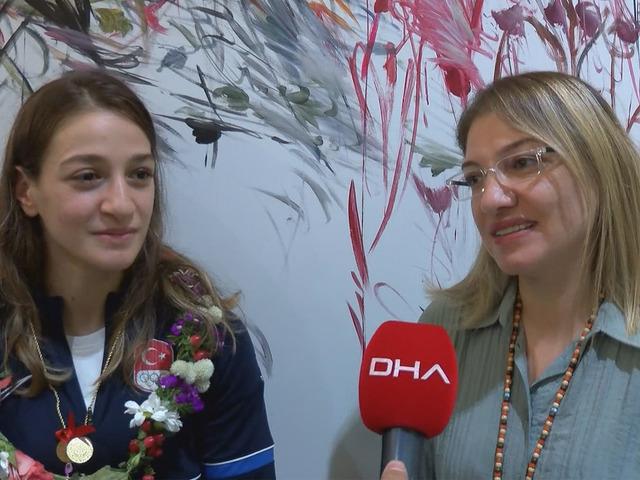 Buse Naz Çakıroğlu: Madalyanın renginin altın olmasını çok isterdim
