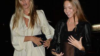 Kate Moss'un kızı Lila Grace Moss sokak tarzıyla dikkat çekti