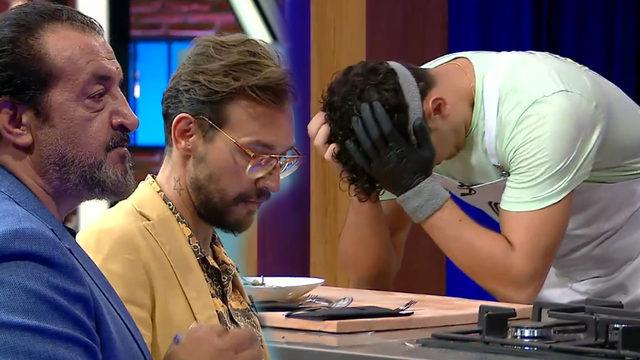 MasterChef Türkiye'de yarışmacı Samet gözyaşlarına boğuldu! Mehmet Yalçınkaya: Bu kum değil taş