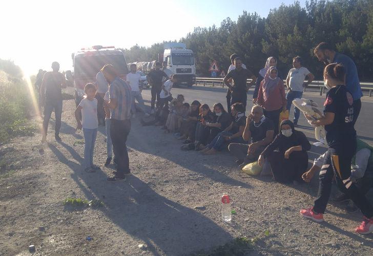 Son Dakika: Uşak'ta yolcu otobüsü şarampole devrildi! 33 yaralı G5