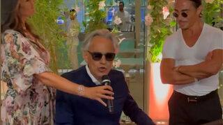 Andrea Bocelli'den Nusret'e doğum günü şarkısı