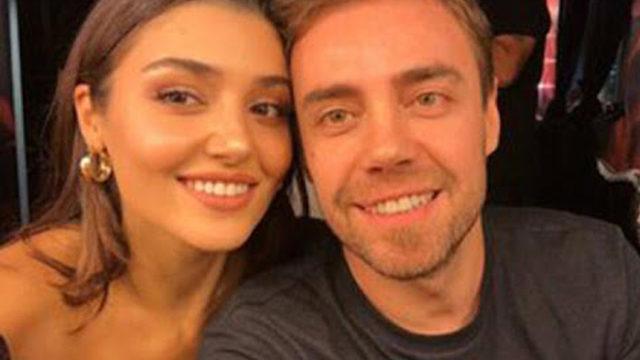 Murat Dalkılıç eski sevgilisi Hande Erçel'in arkadaşı Sitare Akbaş'la sarmaş dolaş