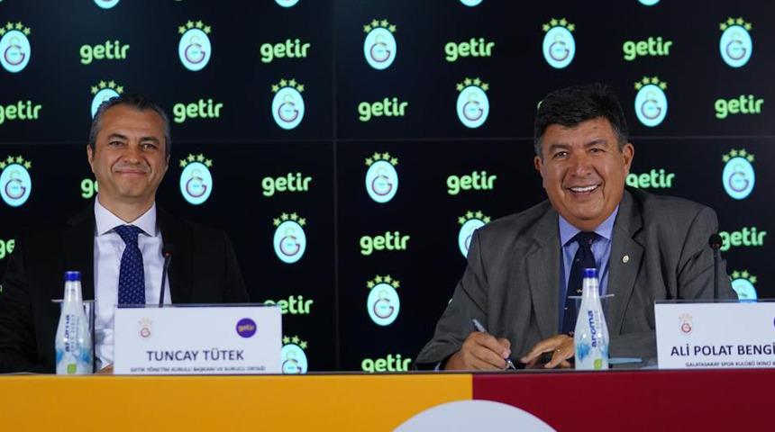 Galatasaray Futbol Takımı’nın kol sponsoru Getir oldu