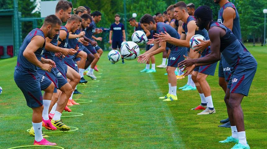 Trabzonspor, Molde FK maçı hazırlıklarını sürdürdü