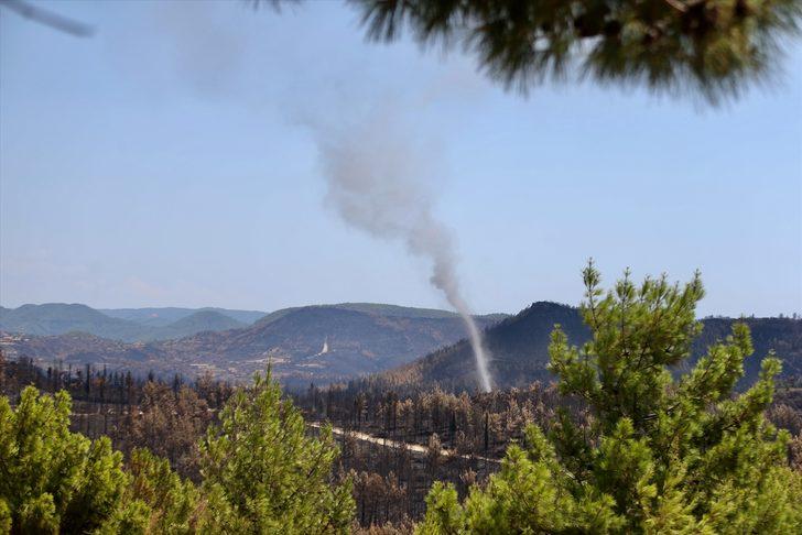Manavgat'ta yanan ormanlık alanlarda hasar tespit çalışmaları sürüyor G5
