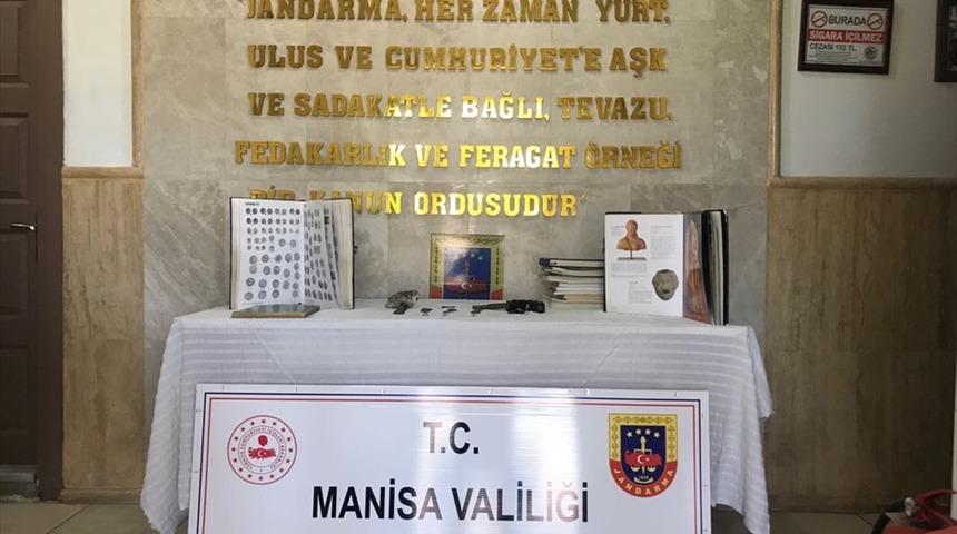 Manisa'da tarihi eser kaçakçılığı operasyonunda 1 kişi yakalandı