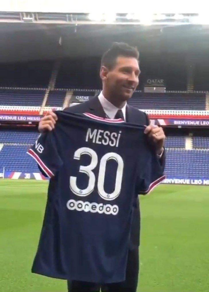 Tarihi transfer! Lionel Messi PSG'de G3