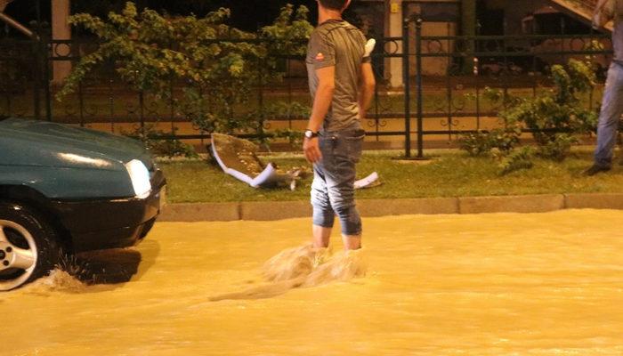 Malatya'da hayat felç oldu! Şiddetli yağış birçok yeri vurdu