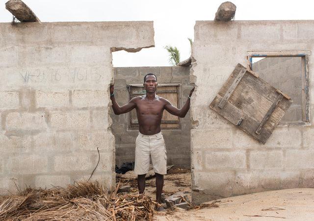 A resident of Fuvemeh, Ghana.
