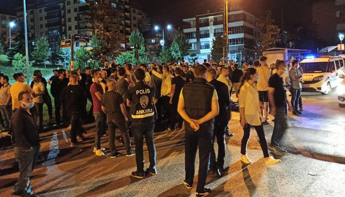 Ankara'da hareketli gece! Bıçaklı kavga sonrası sığınmacılara tepki: 2 yaralı
