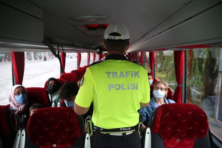 Kayseri'de yolcu otobüsleri denetlendi G1