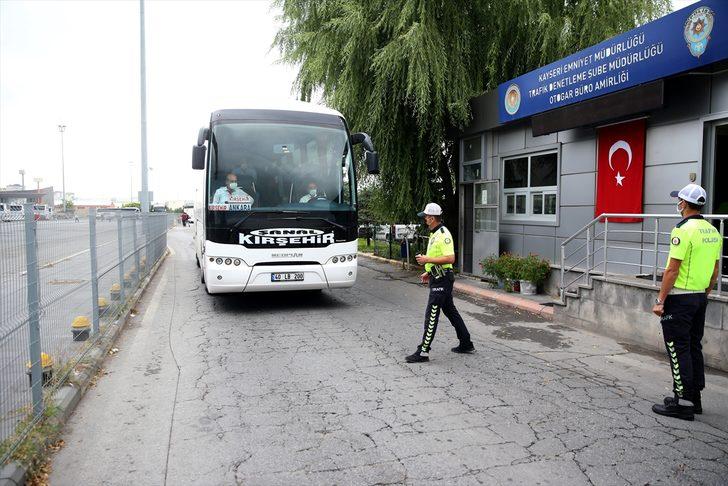 Kayseri'de yolcu otobüsleri denetlendi G2