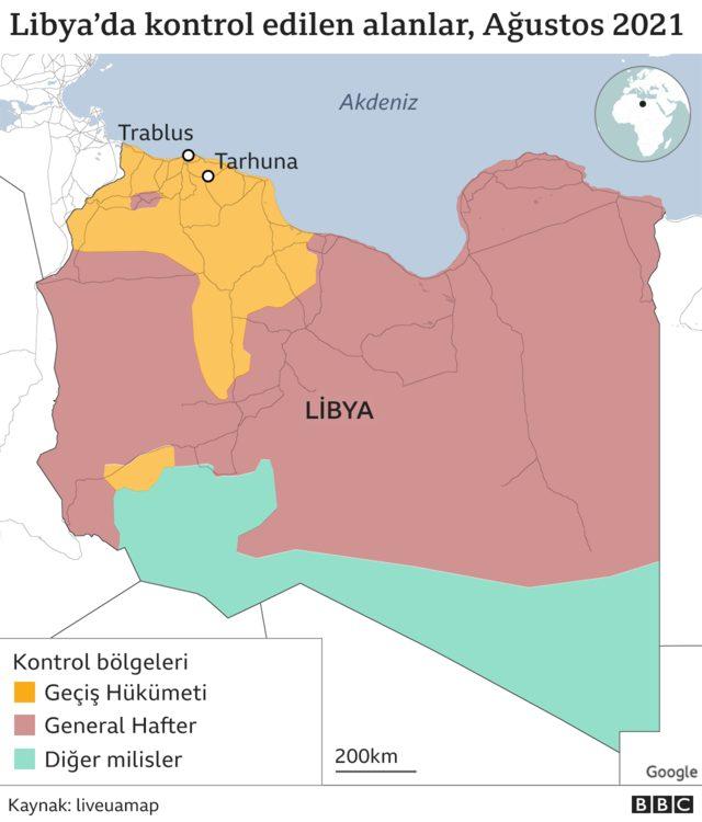 Libya harita