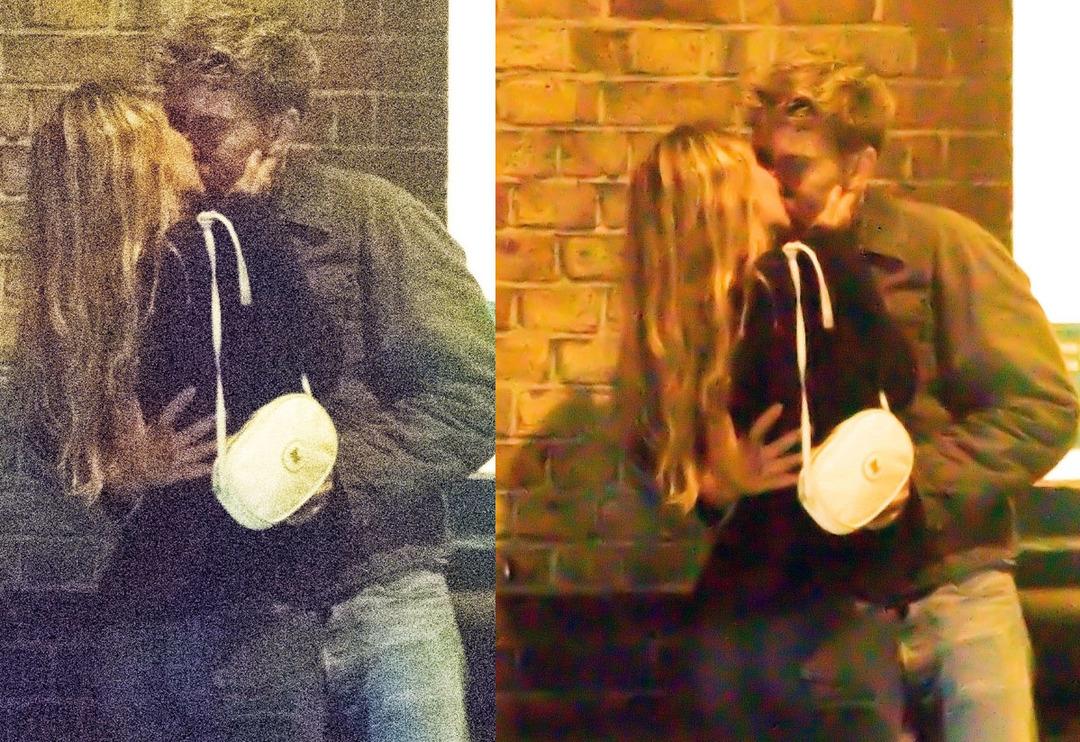 Babasının izinde! Johnny Depp'in kızı Lily Rose Depp gece yarısı sokak ortasında &ouml;p&uuml;ş&uuml;rken yakalandı