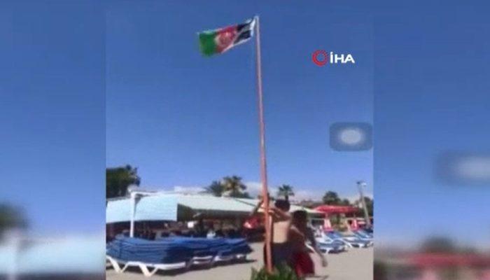 Bayrak çekme görüntüleri sosyal medyada olay olmuştu! Açıklama geldi