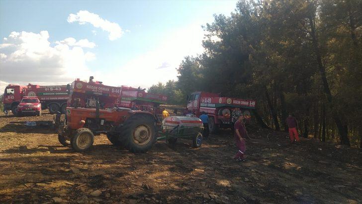 GÜNCELLEME - Adana Kozan'da çıkan orman yangını kontrol altına alındı G1