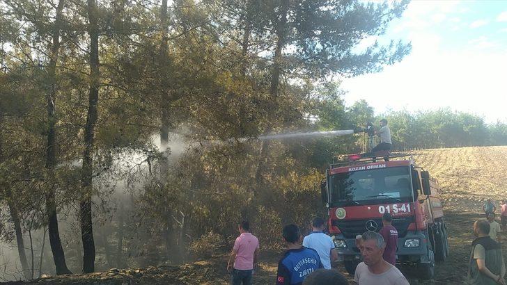 GÜNCELLEME - Adana Kozan'da çıkan orman yangını kontrol altına alındı G2