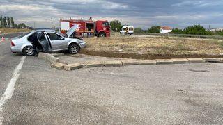 Kırıkkale'de iki otomobil çarpıştı: 4 yaralı