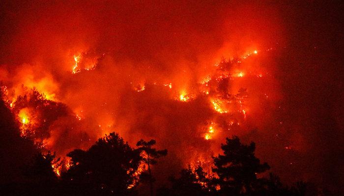 Bucak'ta yangın devam ediyor! Bazı köyler boşaltıldı