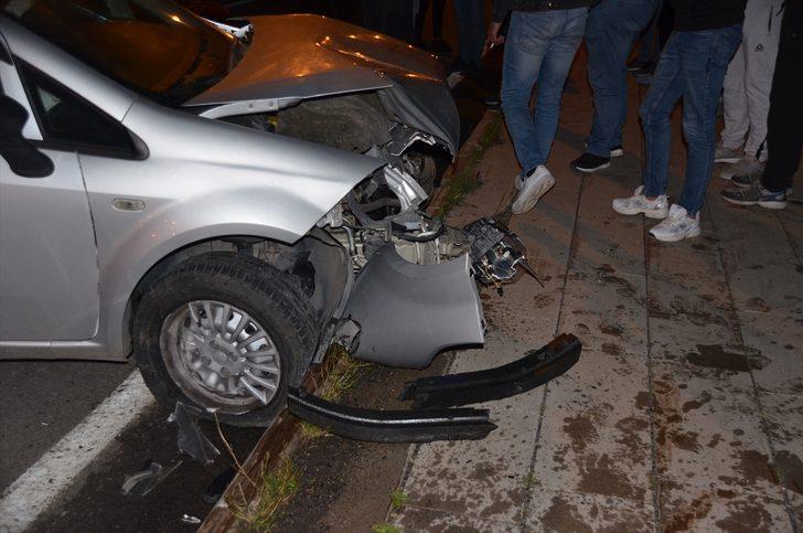 Kars'ta otomobilin çarptığı bozayı telef oldu G2