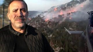 AHBAP Başkanı Haluk Levent'ten yangın söndürme helikopteri açıklaması: 4 gündür çalışıyor