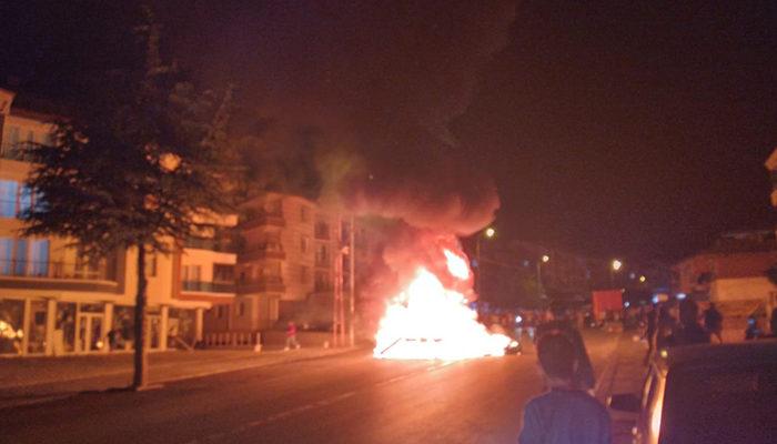 Ankara'daki kavgada acı haberin ardından mahalle karıştı! Ortalığı ateşe verdiler