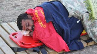 Gölde kaybolmuştu! 20 saat sonra sağ olarak bulundu