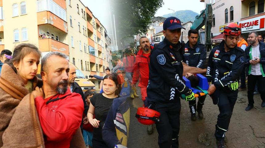 Kastamonu'daki sel felaketinden sevindiren haber! Kurtarıldılar