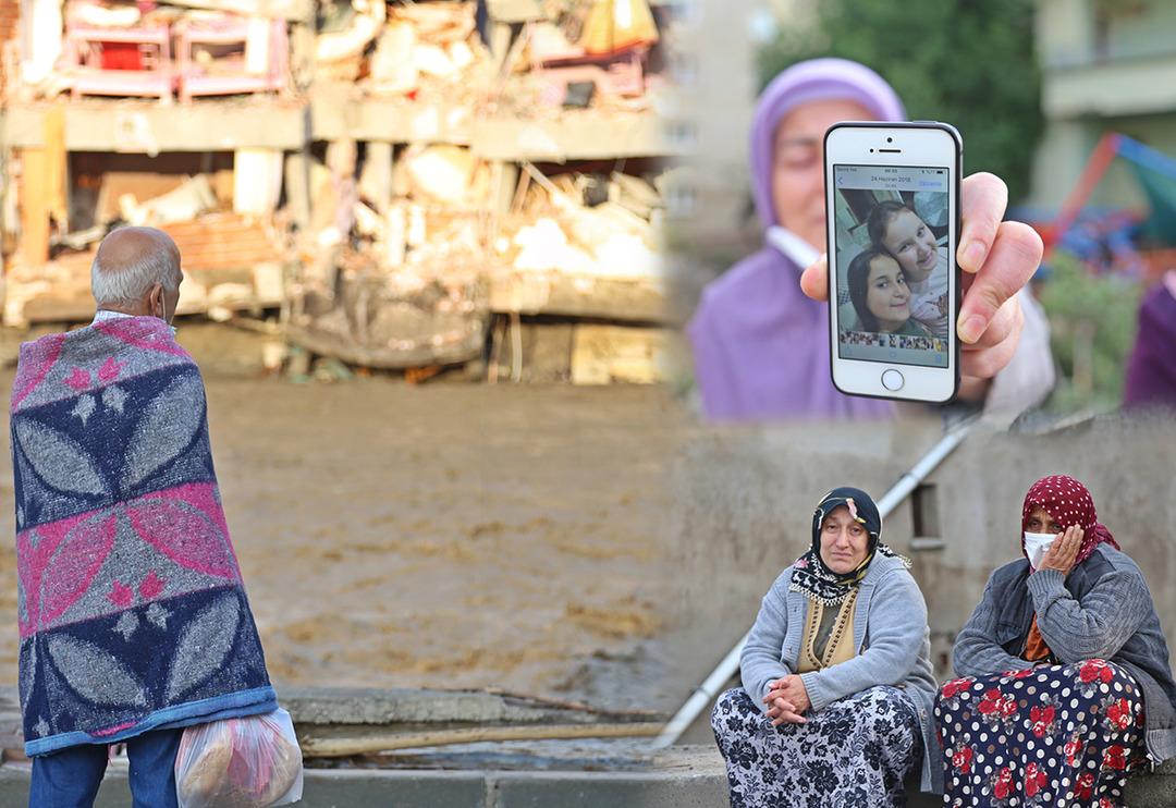 Kastamonu'daki sel felaketinde acı bekleyiş s&uuml;r&uuml;yor: &Ccedil;ocuklarım, torunlarım, gelinim, oğlum yok