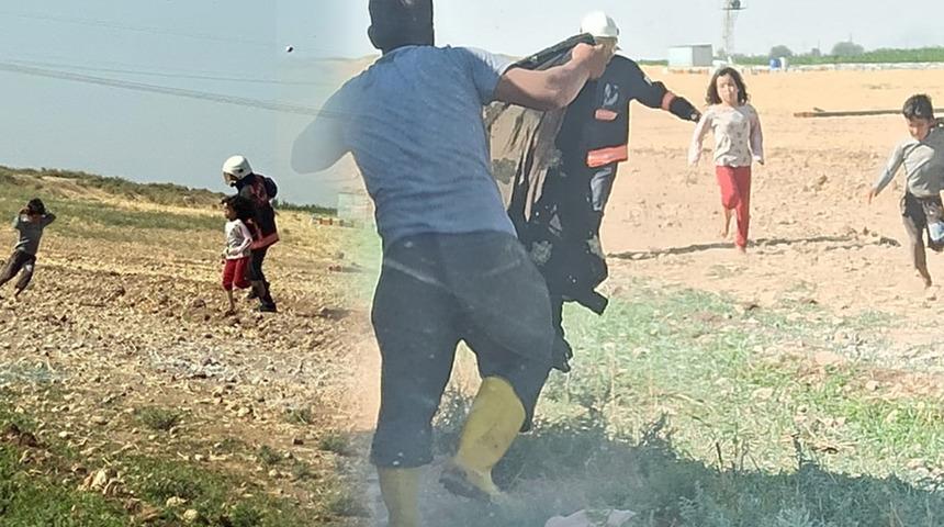 Arılar eve girip saldırdı! Panik anları böyle görüntülendi