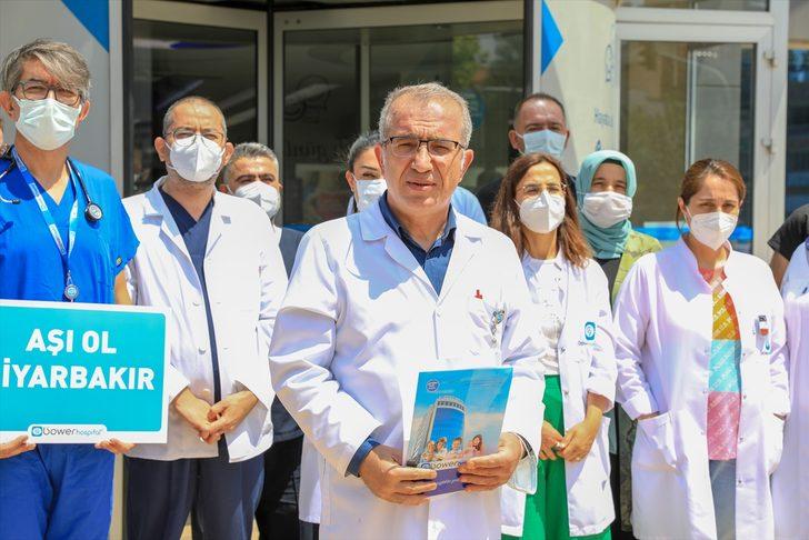 Diyarbakır'da sağlık çalışanları aşı çağrısı yaptı G1