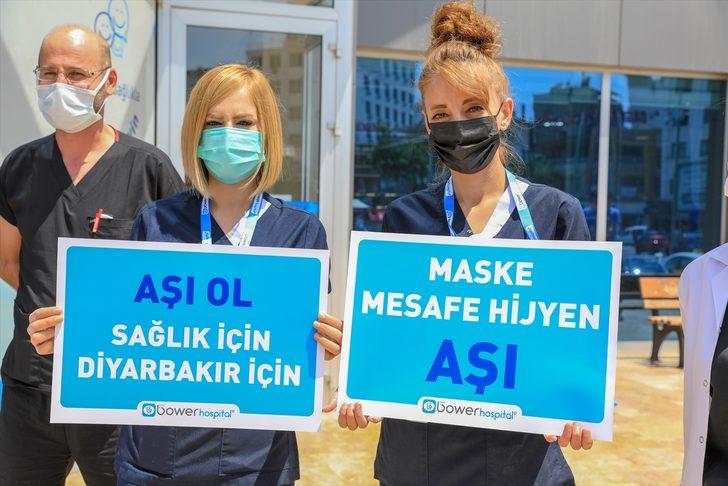 Diyarbakır'da sağlık çalışanları aşı çağrısı yaptı G2