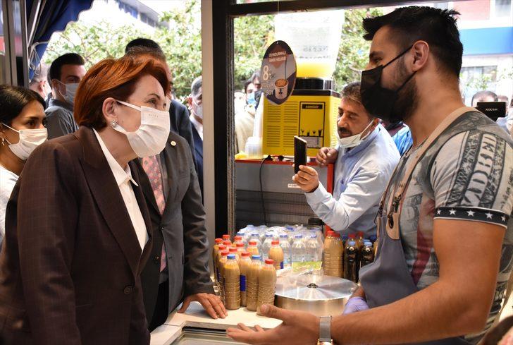İYİ Parti Genel Başkanı Akşener, Erzurum'da esnaf ziyaretinde bulundu G2